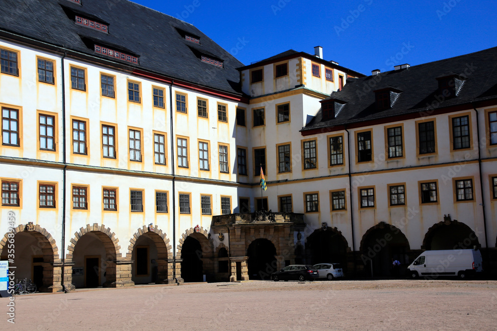 Castle, Castle Friedenstein, Art collection, Duke, Schlossplatz, Gotha, Thuringia, Germany, Europe