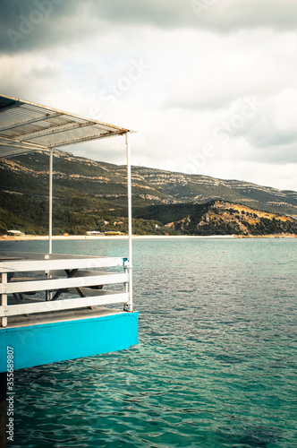 Arrabida  amazing place near Lisbon in Portugal  wonderful views and marvellous beaches. The water is clear.