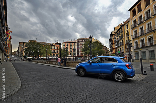 Fototapeta Naklejka Na Ścianę i Meble -  The square Zocodover in Toledo, Spain