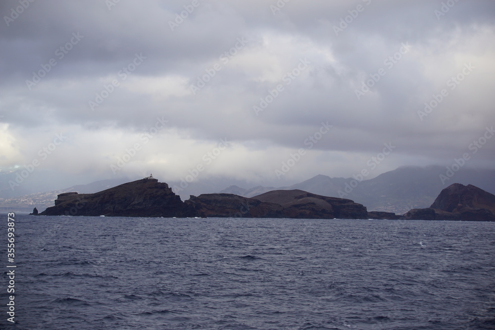 Madeira, early morning, view from ferry