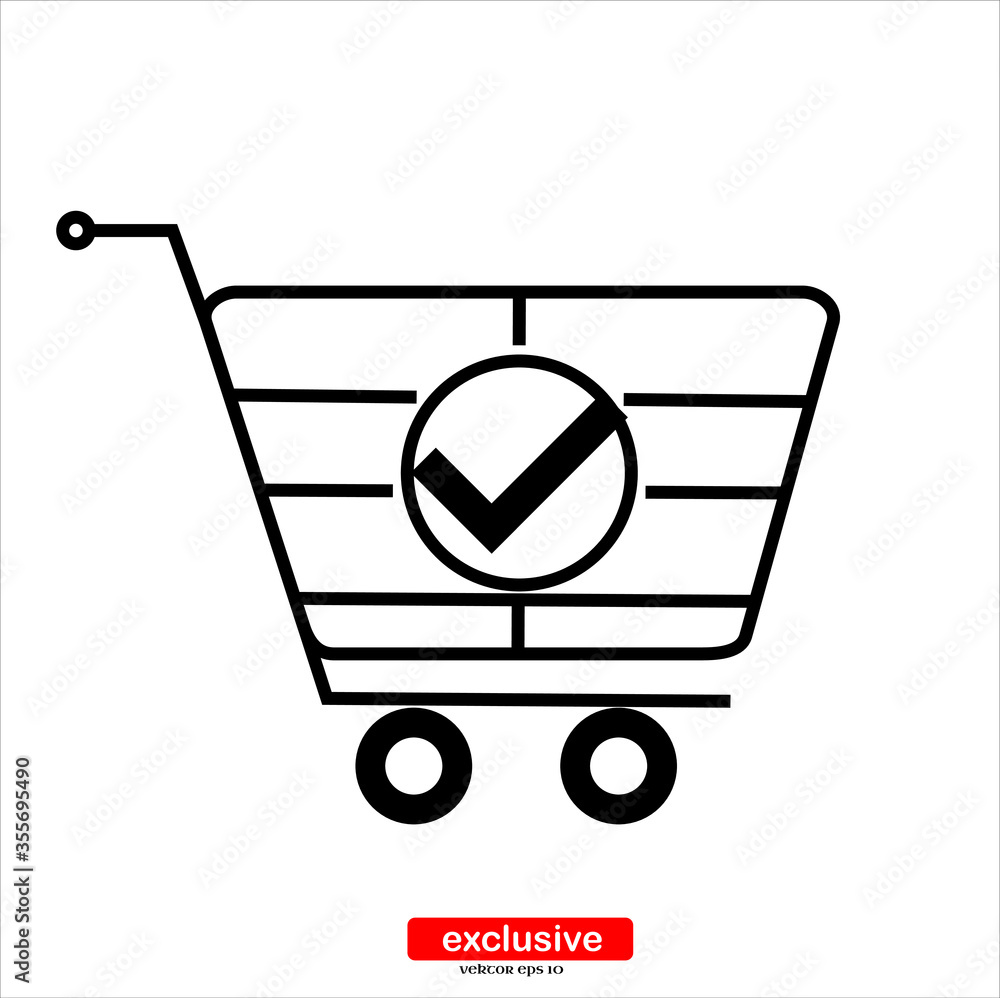 add to shopping cart icon.Flat design style vector illustration for graphic and web design. add to shopping cart icon.Flat design style vector illustration for graphic and web design.