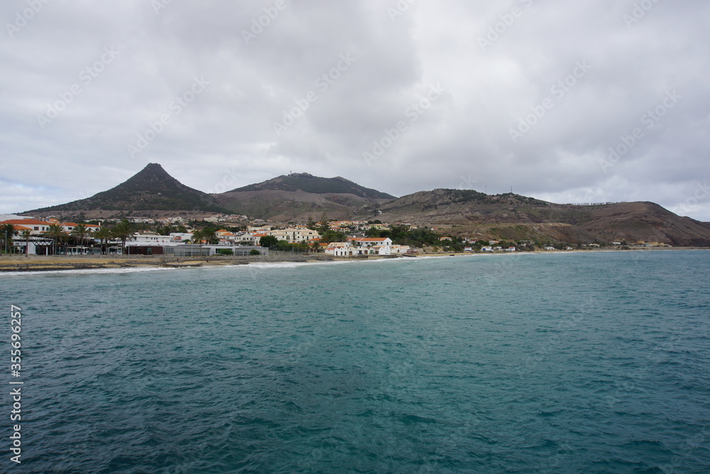 Porto Santo island, Vila Baleira view