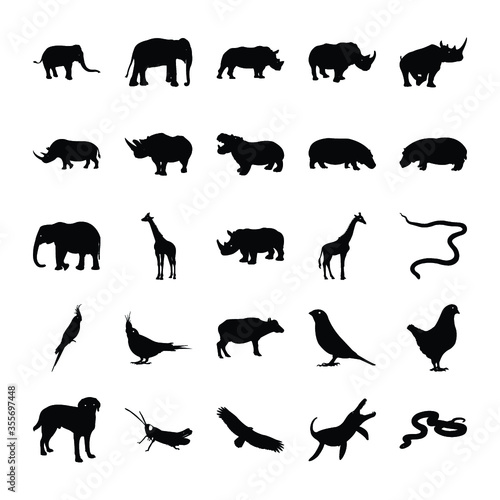  Animals Icons Bundle 