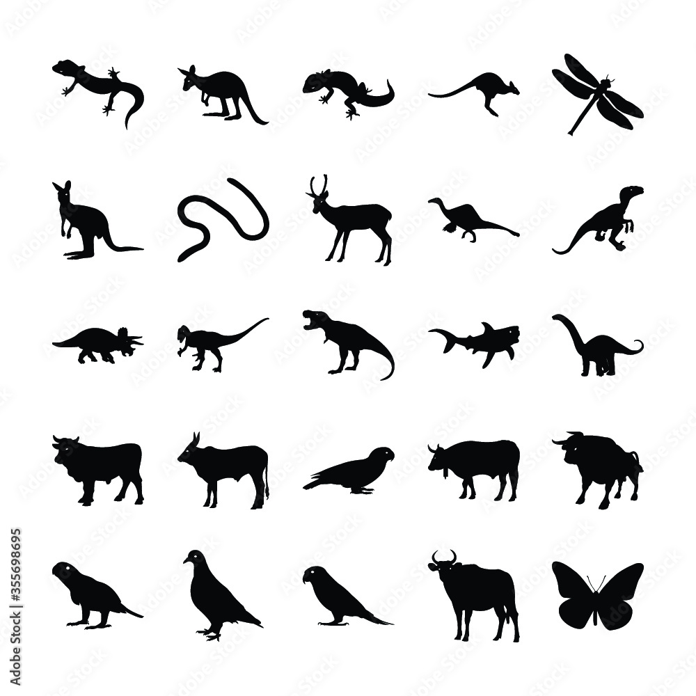 Wild Animals Filled Icons
Wild Animals Filled Icons