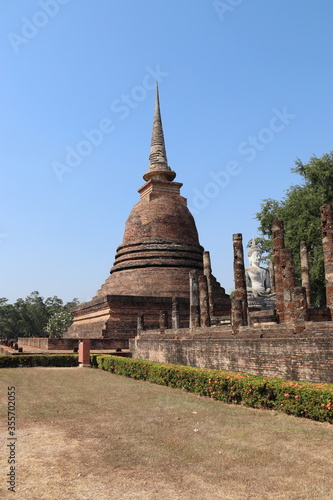 Stupa du parc historique de Sukhotha    Tha  lande