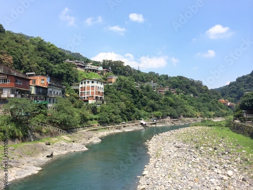 Taiwan Wulai is a hot spring area for travelers and resident