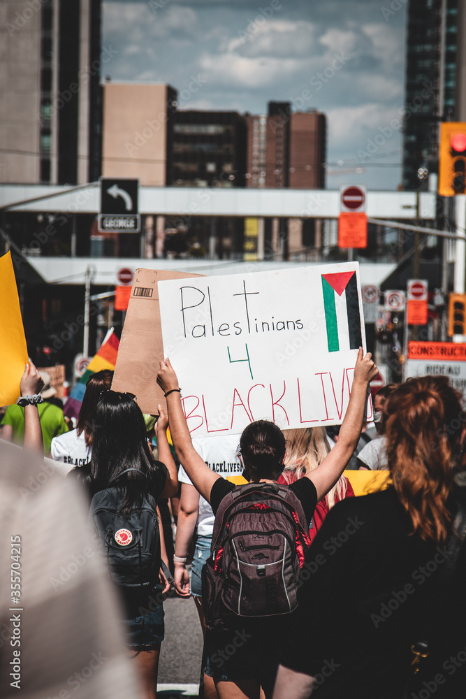 Black Lives Matter March in Ottawa, Canada