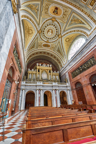 Visiting Esztergom basilica, Hungary