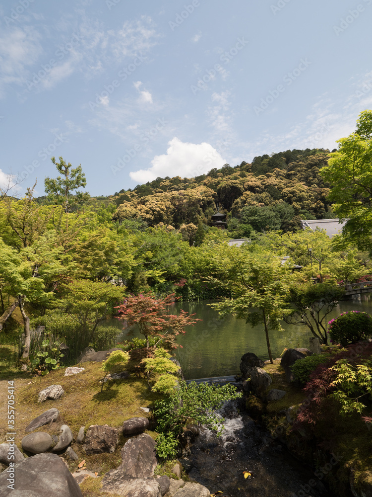 Jardines del Templo Eikando, en Kioto