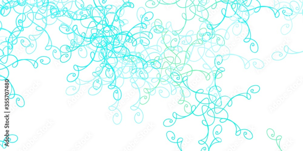 Light Green vector template with lines. Light Green vector template with lines.