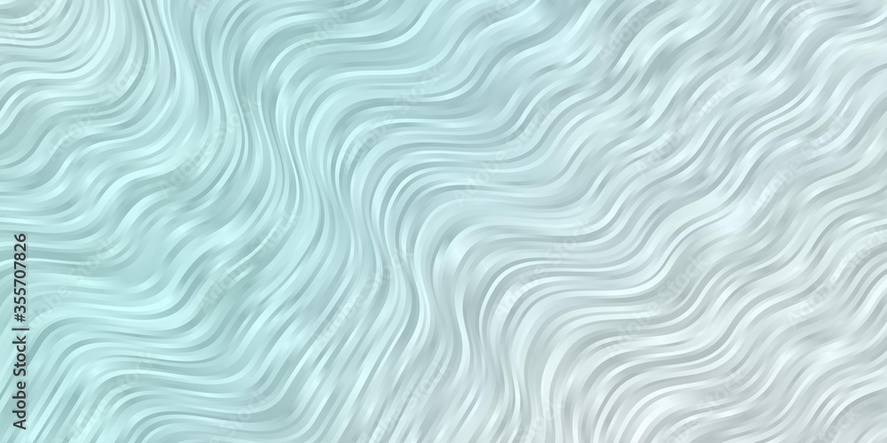 Light BLUE vector template with curved lines. Bright illustration with gradient circular arcs. Pattern for business booklets, leaflets Light BLUE vector template with curved lines. Bright illustration with gradient circular arcs. Pattern for business booklets, leaflets