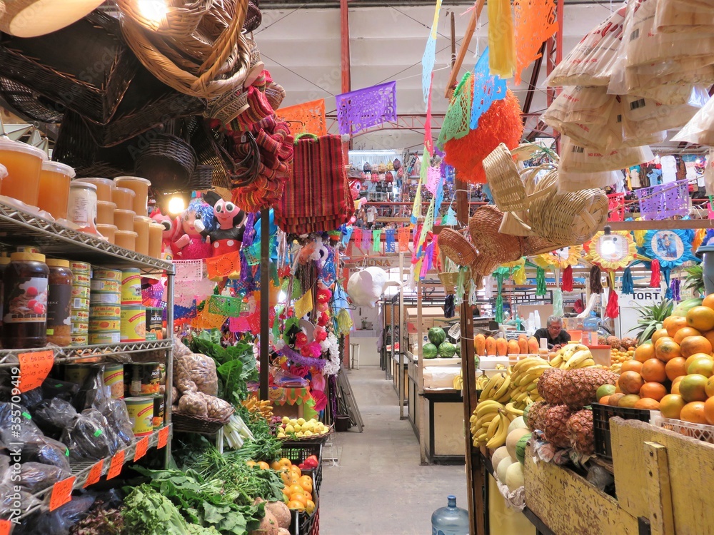 Traditional Mexican market