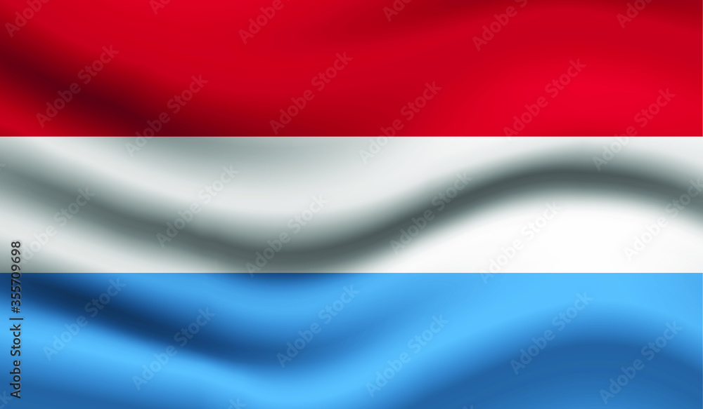 Obraz premium Netherlands Vector Flag. Vector illustration.