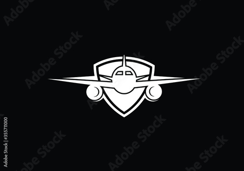 Aviation Letter A Logo, Aviation logo, Flying symbol. Flight icon