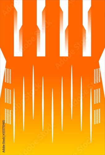 Front side sports shirt pattern, jersey pattern bacground That can be put in mockups or templates of sport shirt