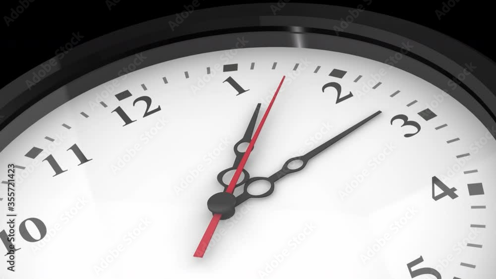 Clock ticking on alpha channel background. Clock ticking on alpha channel background.