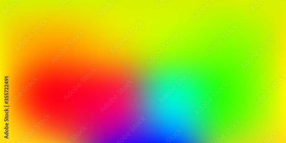 Light Multicolor vector gradient blur backdrop.