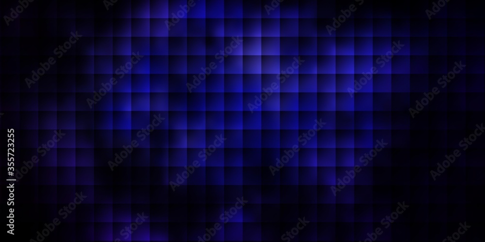 Dark Pink, Blue vector background in polygonal style.