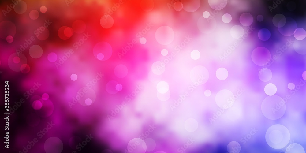 Dark Pink, Yellow vector texture with disks. Abstract decorative design in gradient style with bubbles. Design for posters, banners. Dark Pink, Yellow vector texture with disks. Abstract decorative design in gradient style with bubbles. Design for posters, banners.