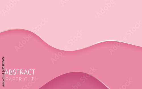 abstract paper cut slime background banner design,can be used in cover design,poster,flyer,book design,website backgrounds or advertising.vector illustration. © sanjayart