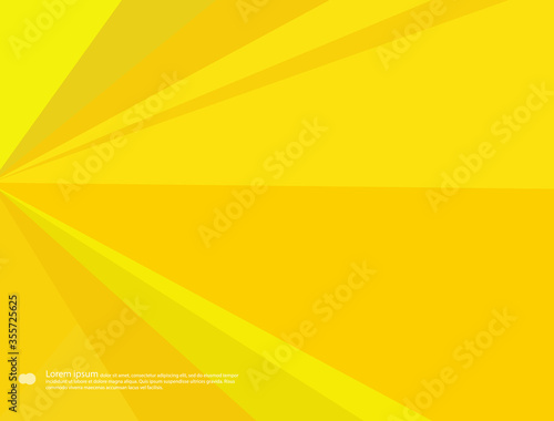 Abstract geometric yellow background from triangles.