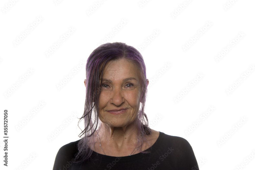 portrait of a senior woman portrait of a senior woman