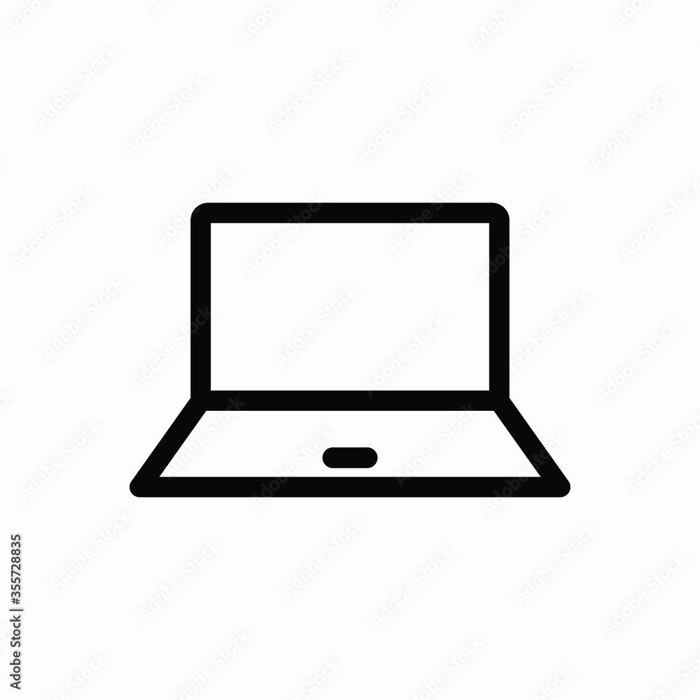 laptop icon vector laptop icon vector