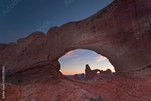 Windows Arches in Arches National Park, Utah