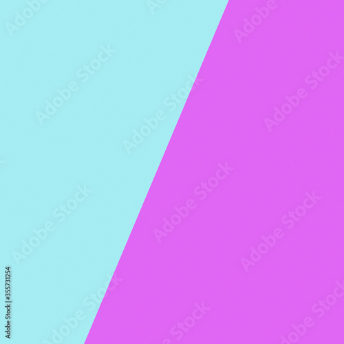 Pink and blue pastel two color block paper background