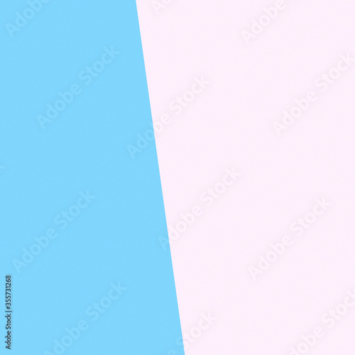 Blue and pink pastel color block background