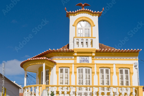 seaside villa in Costa Nova, Aveiro, Portugal