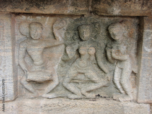 Some stone design can see from kingdom of polonnaruwa