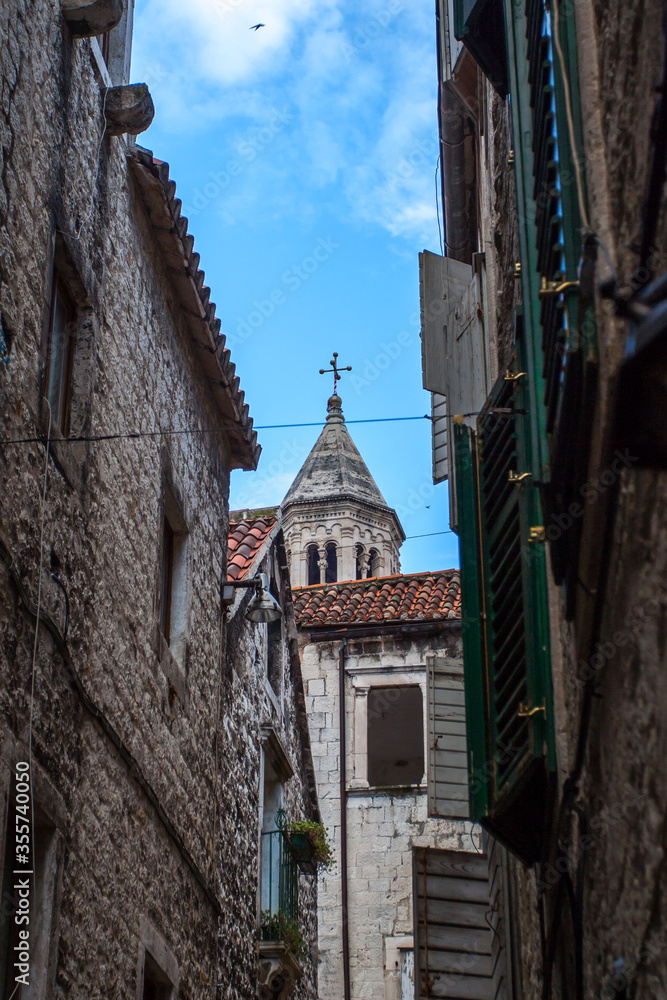 Ulice starego miasta - Split, Chorwacja