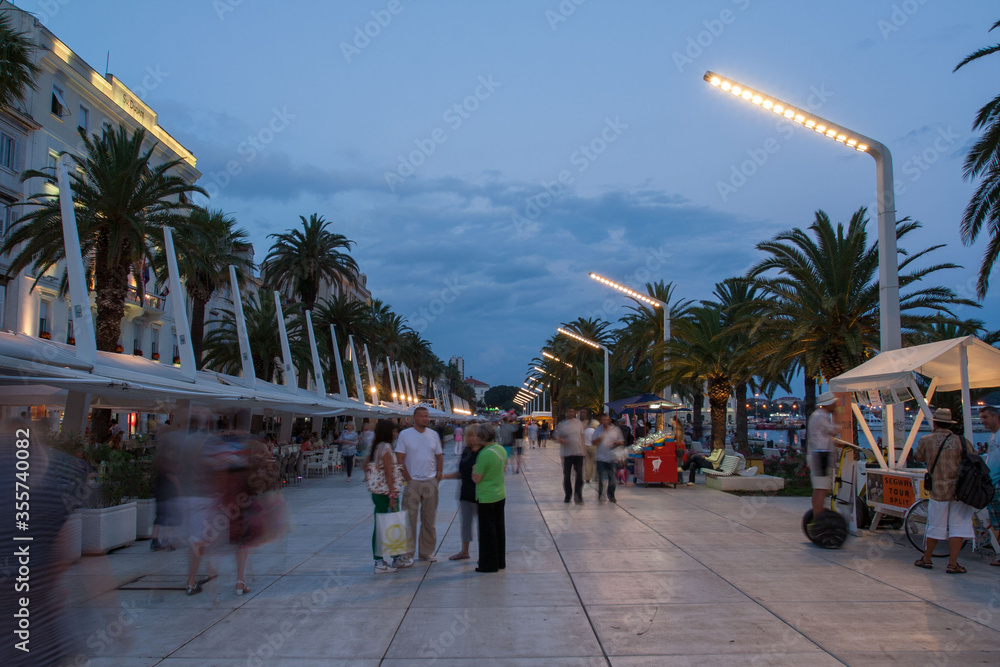 Promenada - Split, Chorwacja