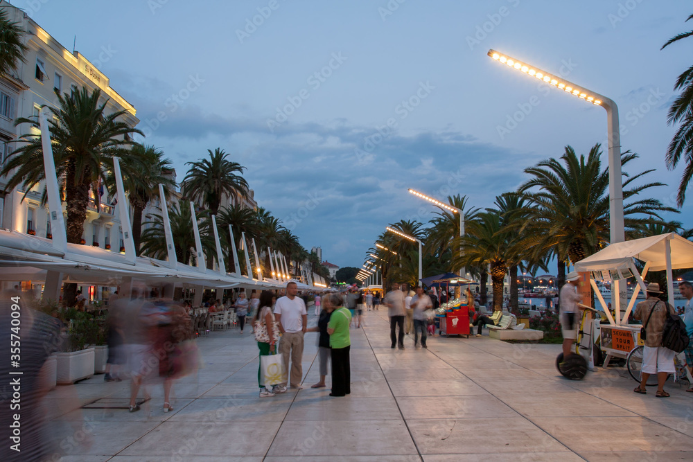 Promenada - Split, Chorwacja