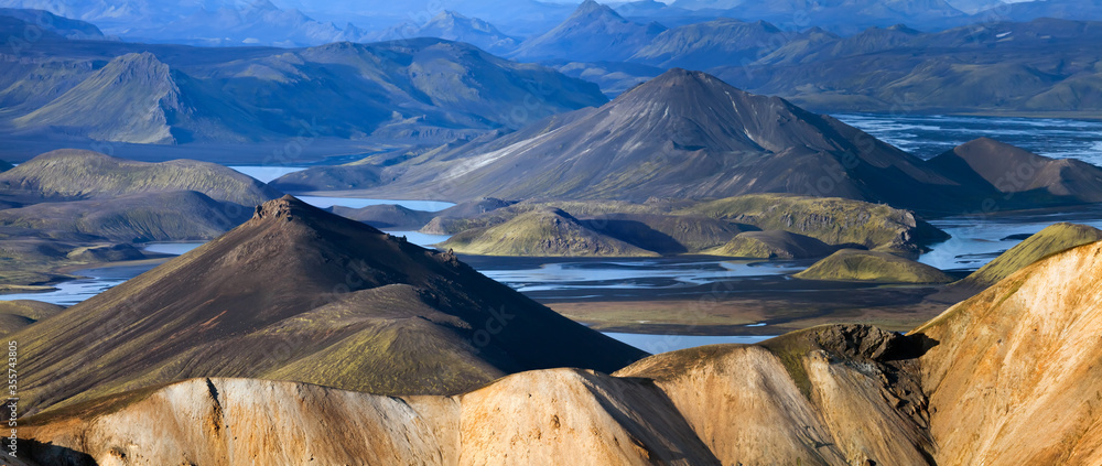 Obraz premium Landmannalaugar National Park; Iceland
