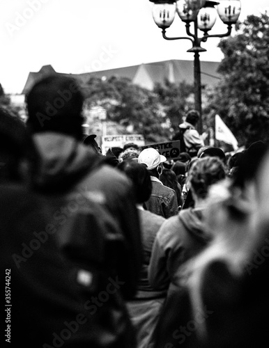 people in protest