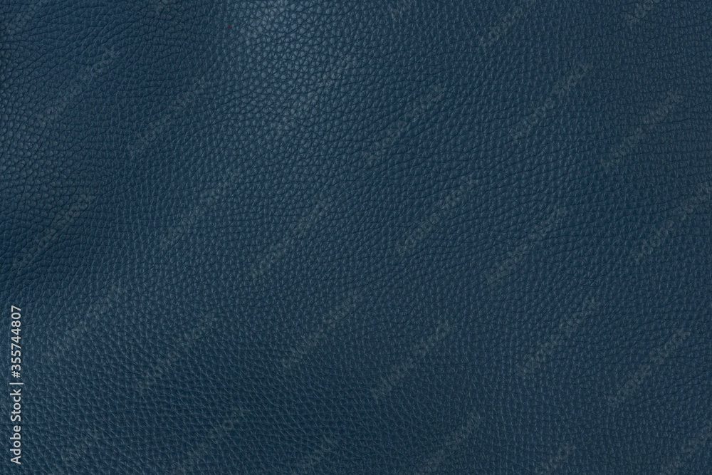 Blue leather texture background. closeup view of big grain Blue leather texture background. closeup view of big grain