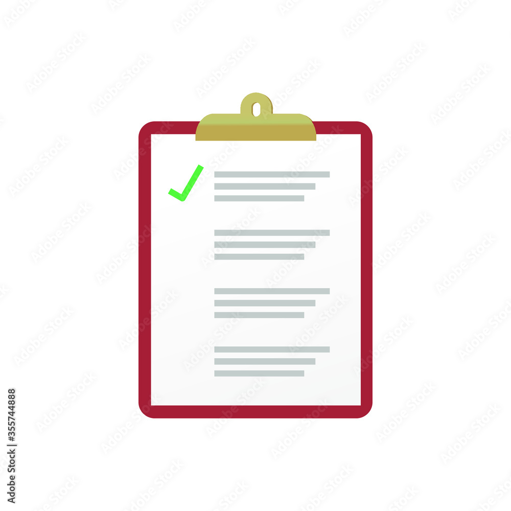 clipboard with checklist clipboard with checklist