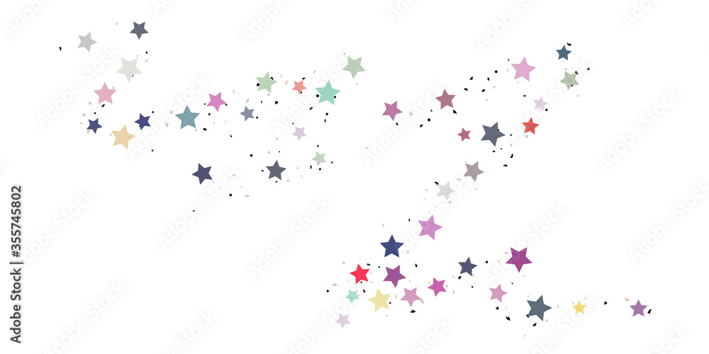 Confetti stars. Confetti stars.