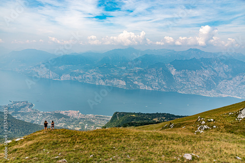 Cable car station at Monte Baldo near Malcesine, Italy