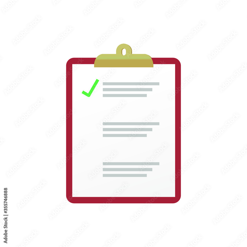 clipboard with checklist clipboard with checklist