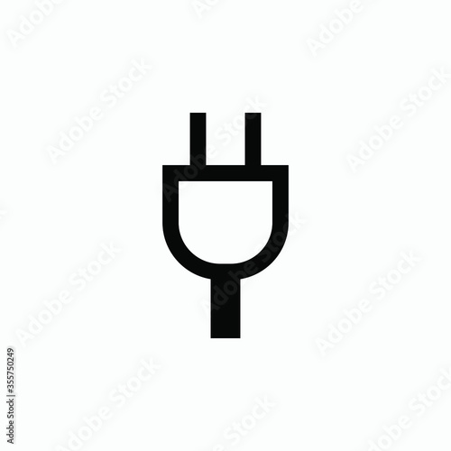 plug icon vector