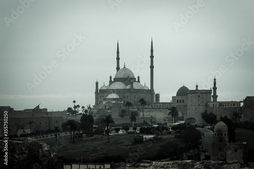 Photography view of the old town of Cairo Egypt