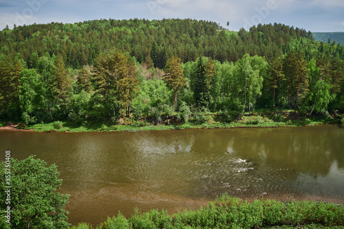 Republic of Bashkortostan, rivers, summer Idrisovskaya cave. photo