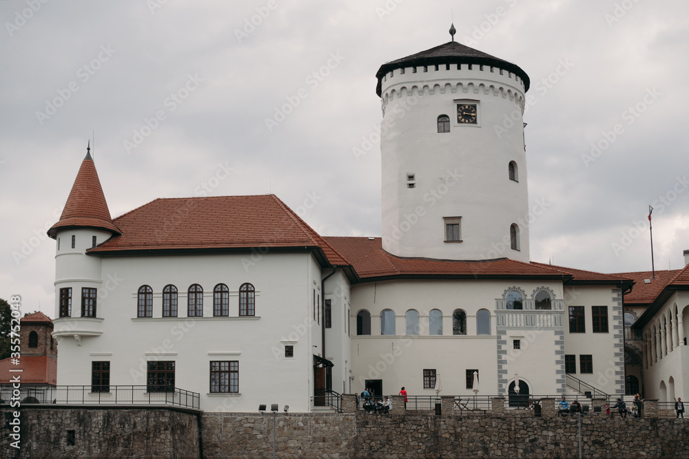 Exterior of the Budatin Castle, Slovakia