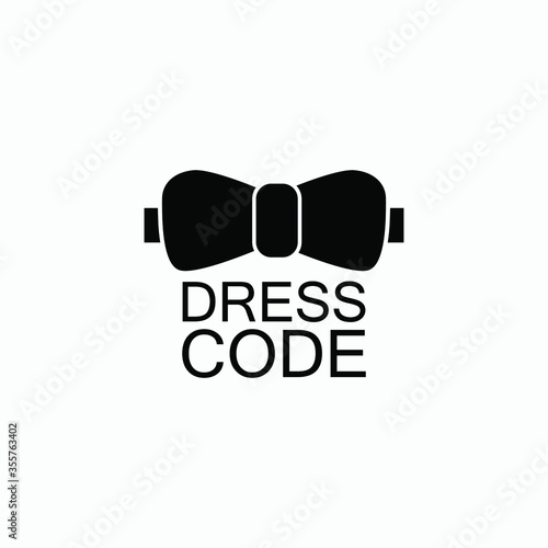 dress code icon vector