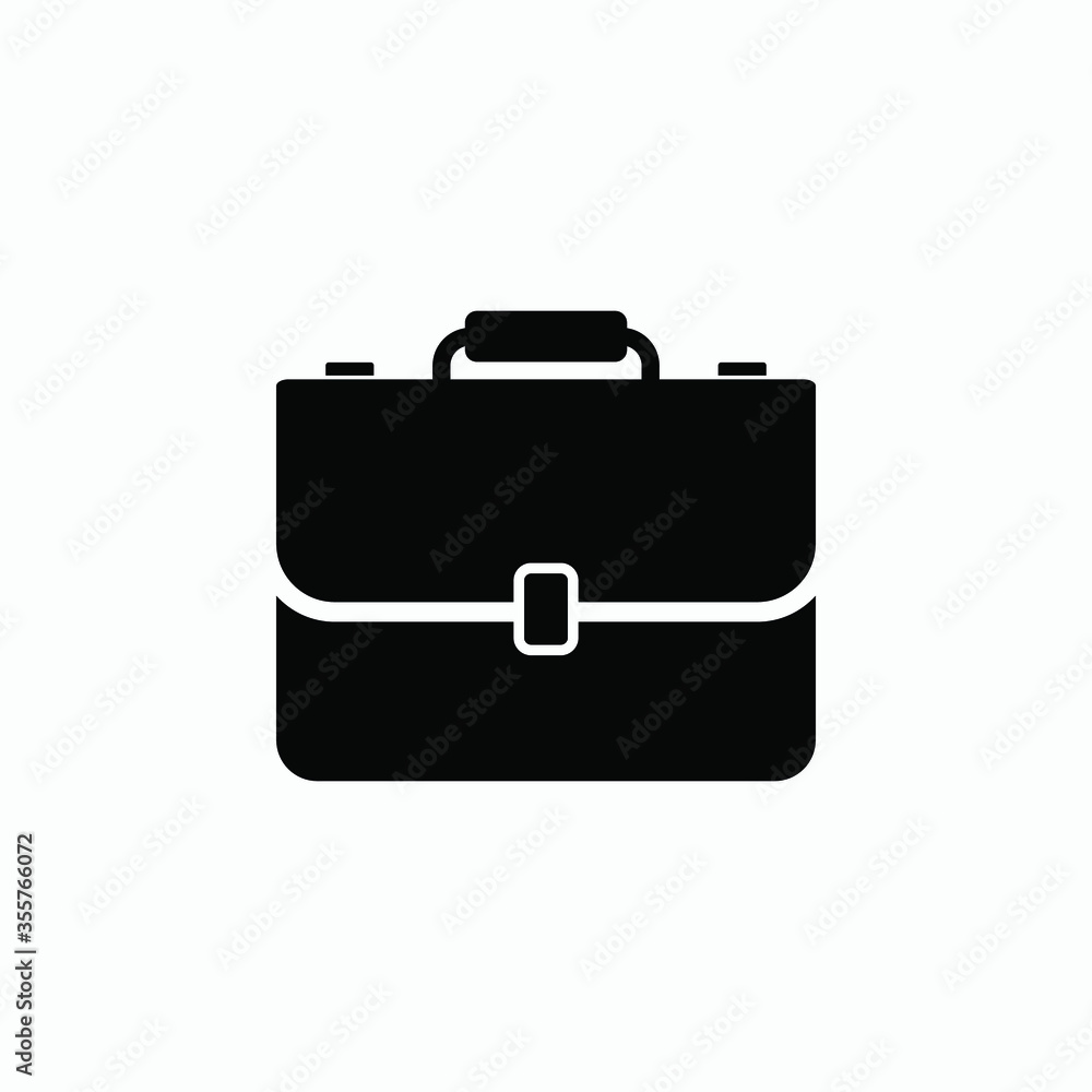 business bag icon vector sign logo business bag icon vector sign logo
