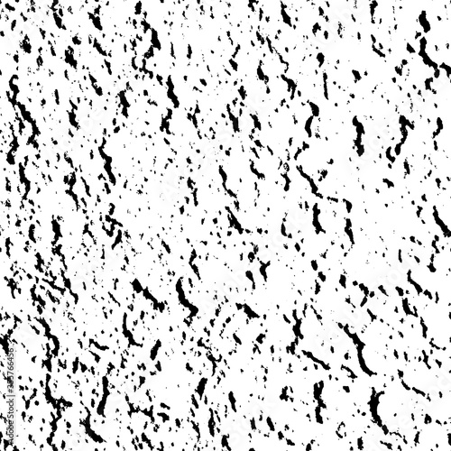 black and white cracks seamless pattern plaster concrete grit grunge industrial background overlay