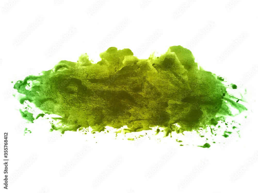 Green and yellow abstract watercolor background. It is a hand drawn. Green and yellow watercolor scribble texture. Green and yellow abstract watercolor background. It is a hand drawn. Green and yellow watercolor scribble texture.